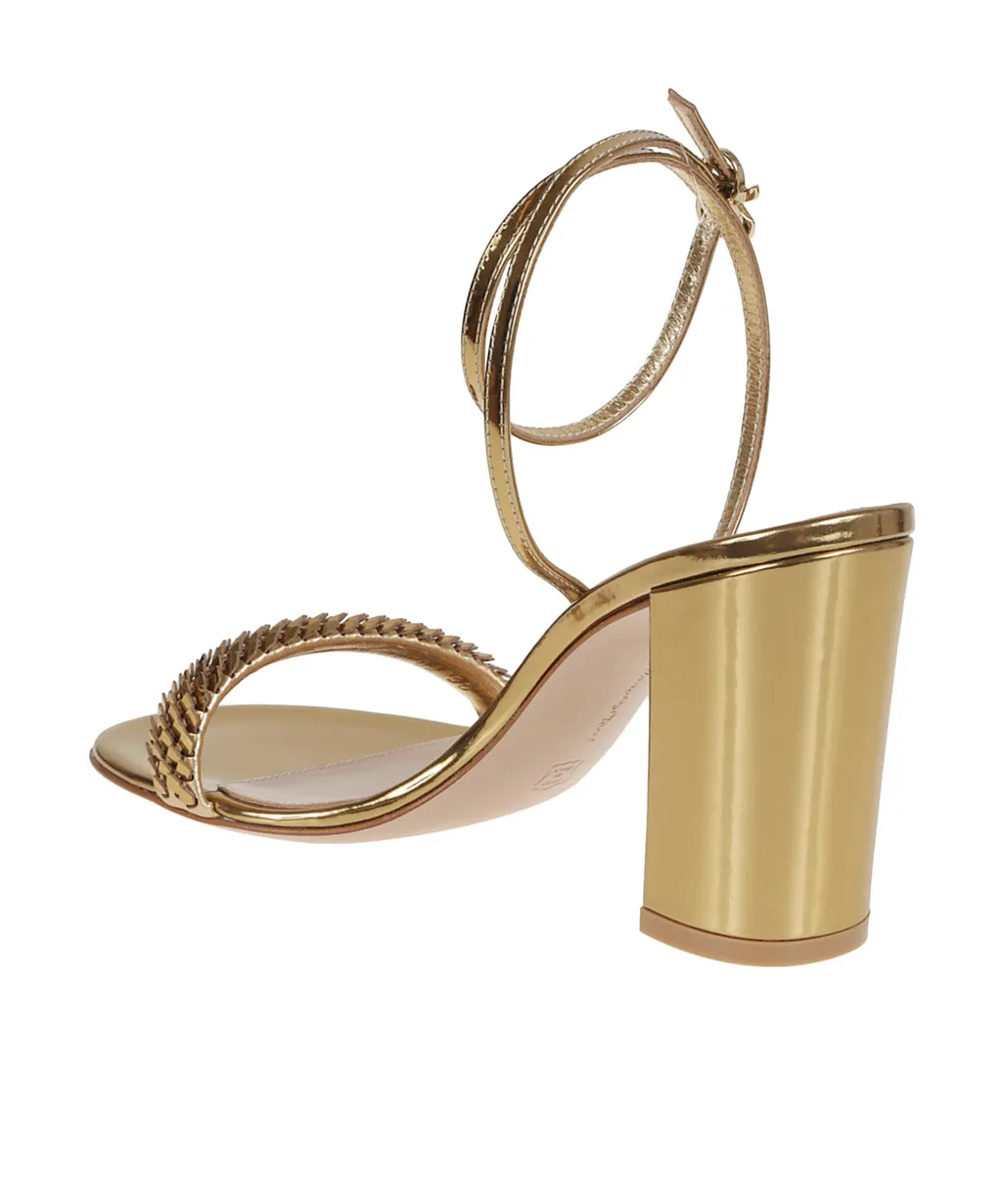 Gianvito Rossi Block Heel Sandals