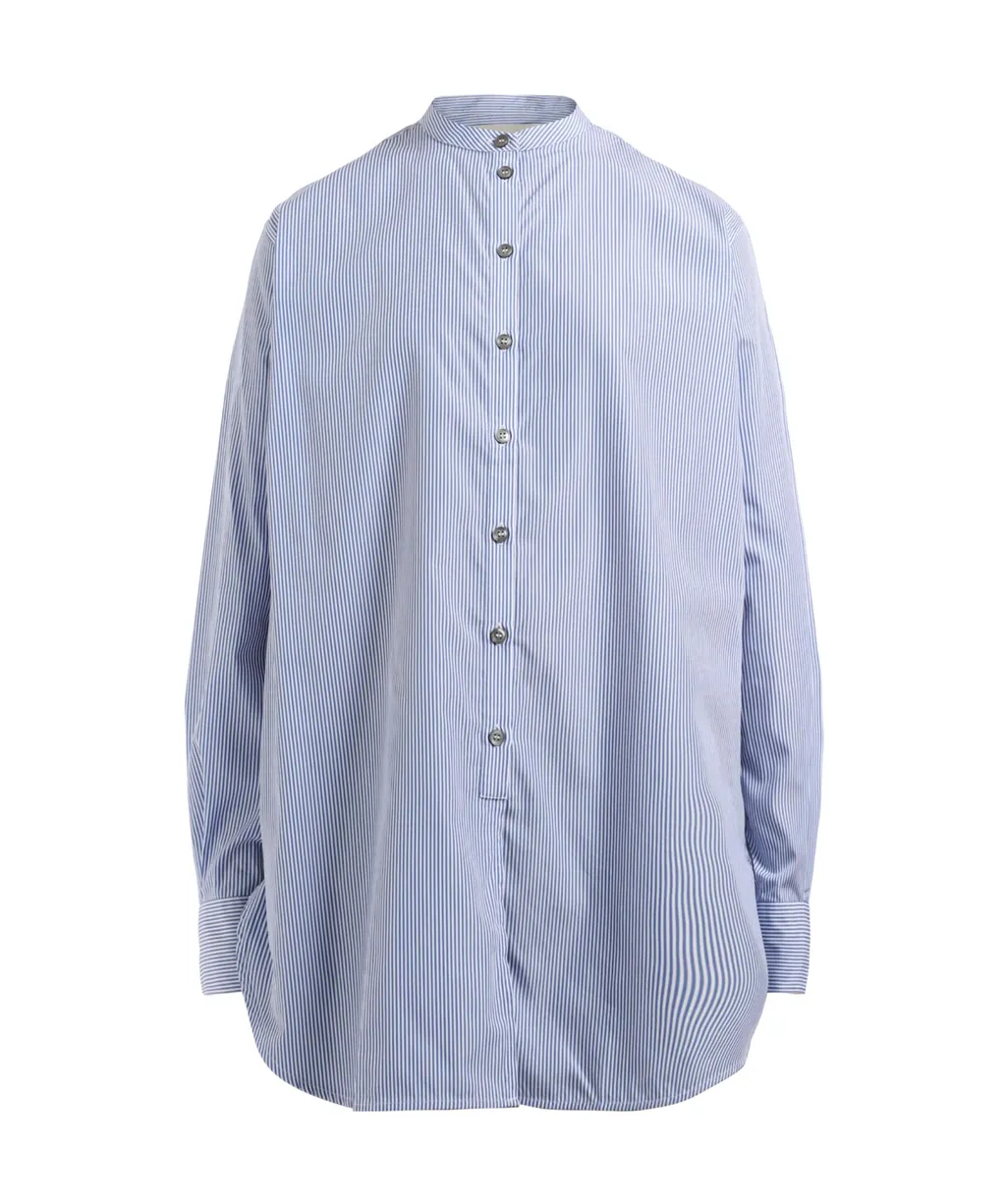 Studio Nicholson Striped Long-Sleeved Shirt