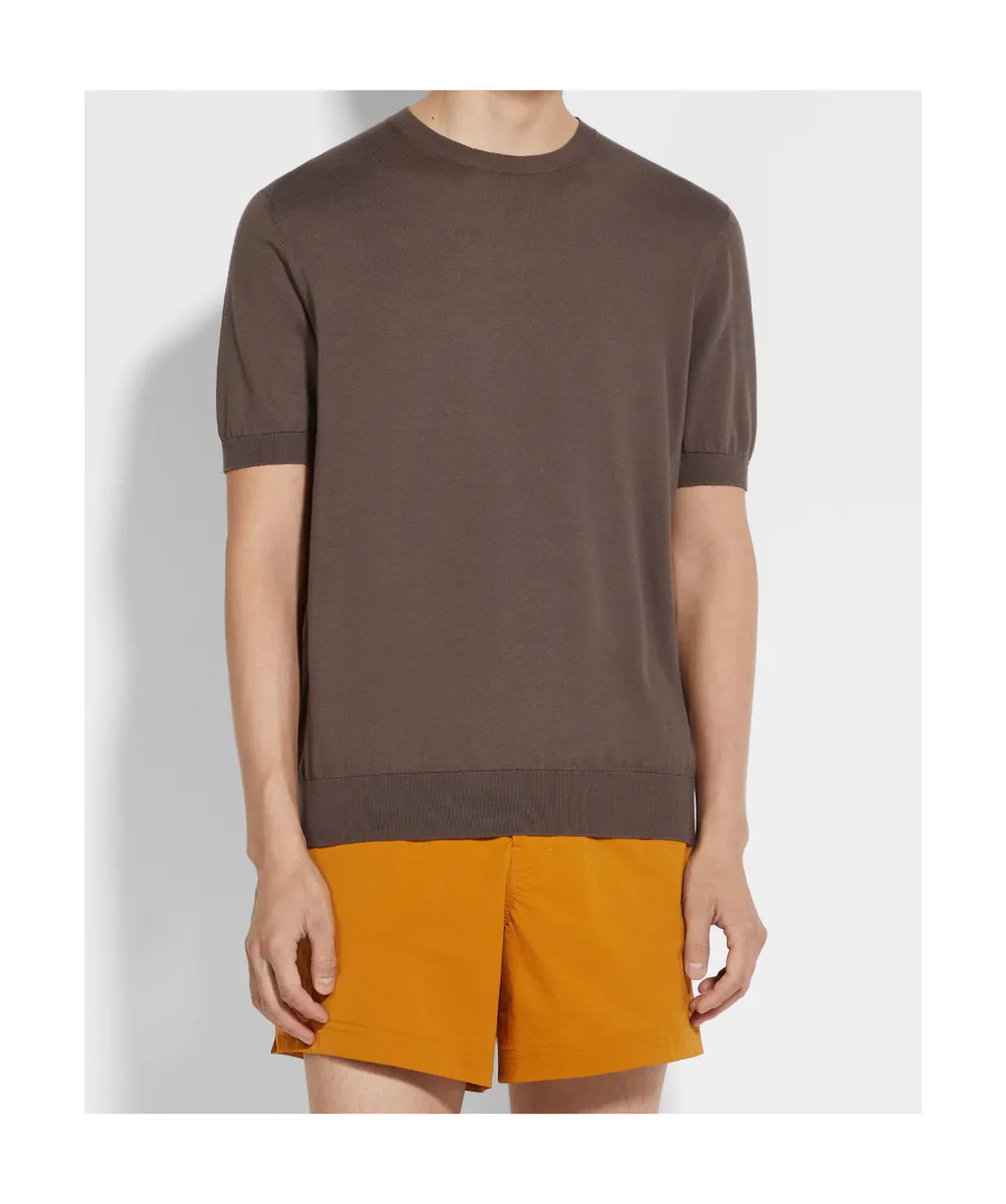 Zegna Crewneck Knitted Top