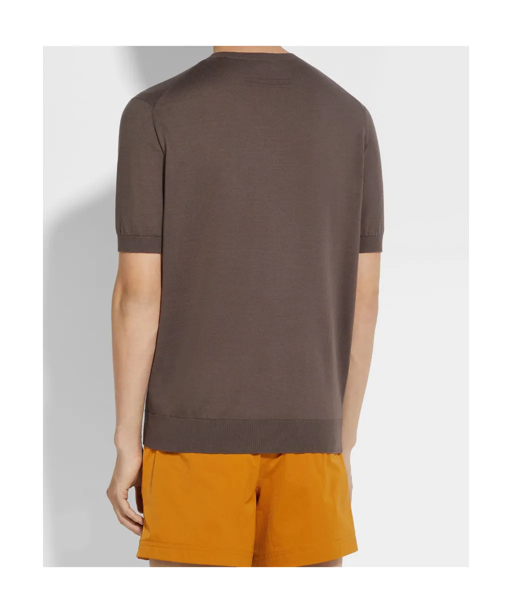Zegna Crewneck Knitted Top