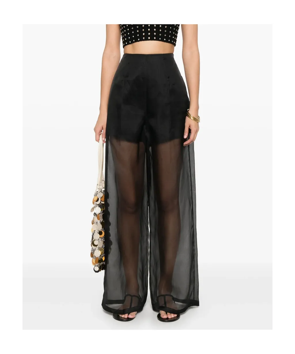 Silk Palazzo Pants