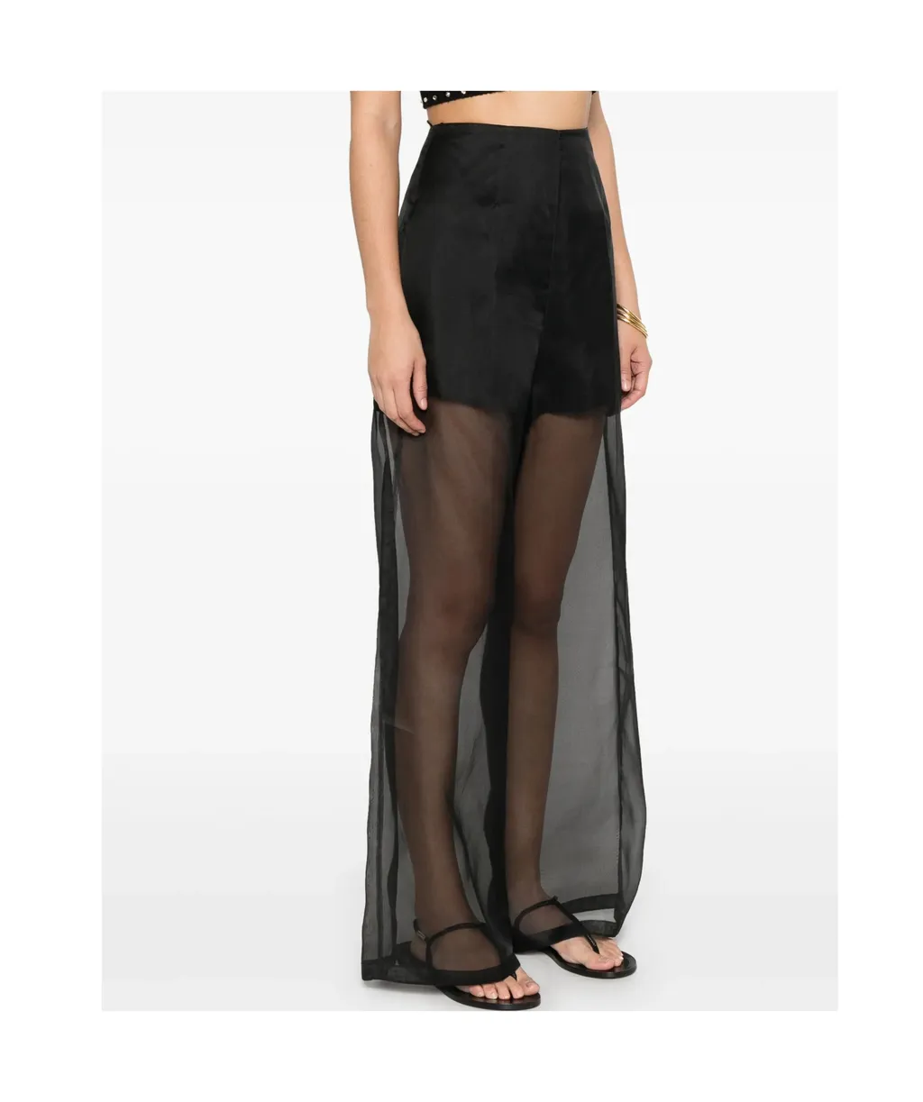 Silk Palazzo Pants