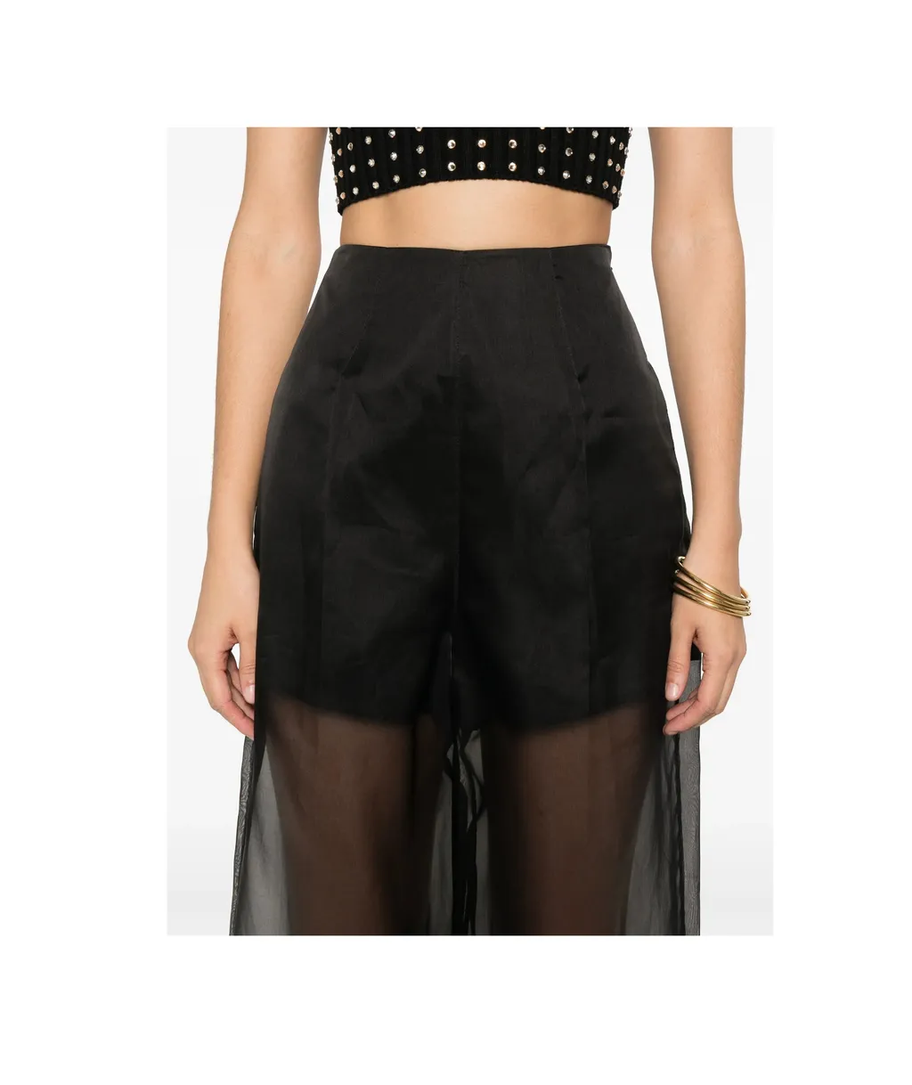 Silk Palazzo Pants