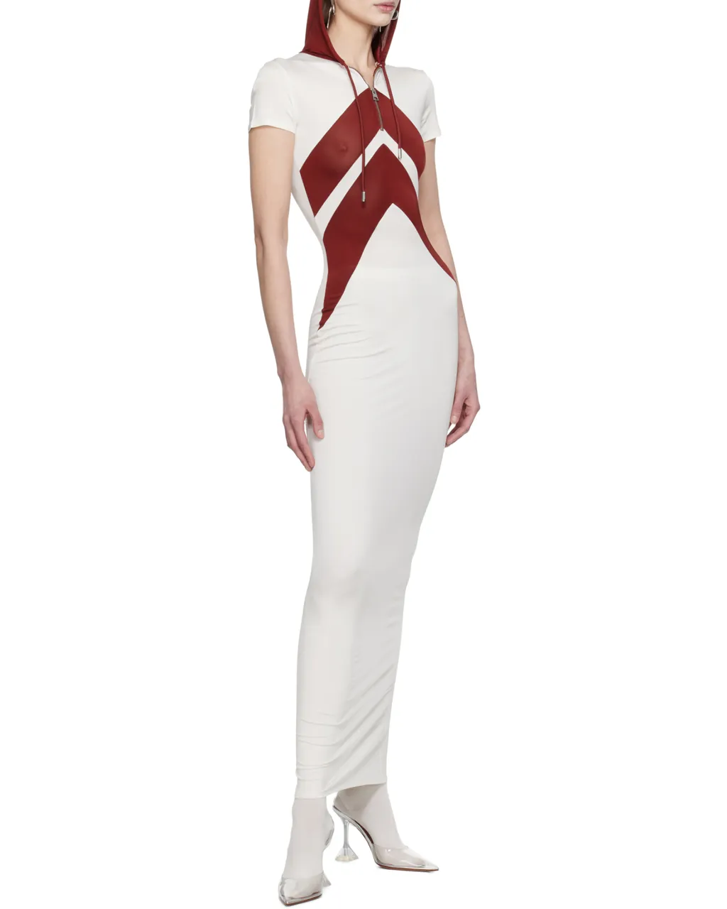 Jean Paul Gaultier The Long Chevrons Dress
