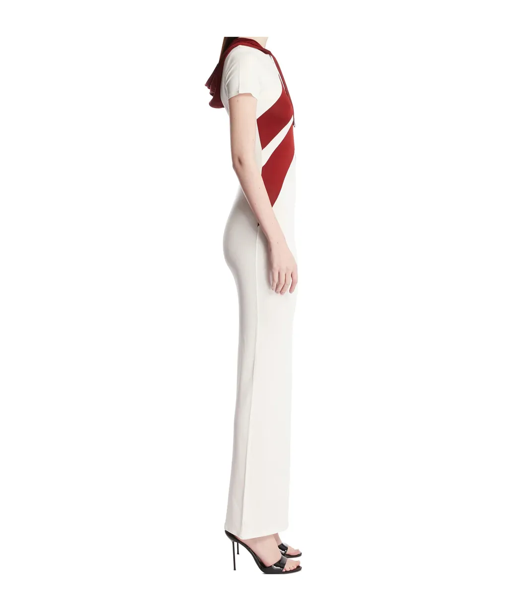 Jean Paul Gaultier The Long Chevrons Dress