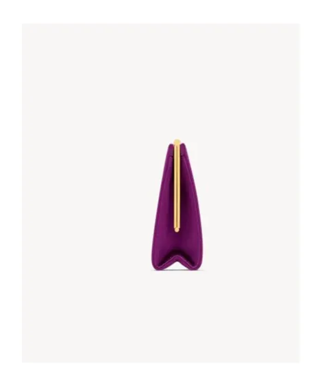 Midnight Small Clutch In Satin