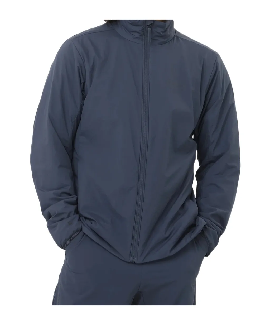 Zip-Up Stand-Collar Jacket
