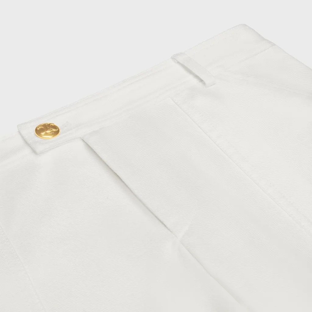 Cargo Pants In Cotton Gabardine