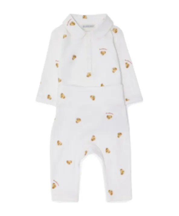 Thomas Bear Stretch Cotton Two-Piece Baby Gift Set