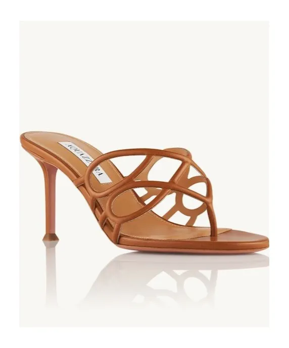 Infinito 75Mm Leather Sandals