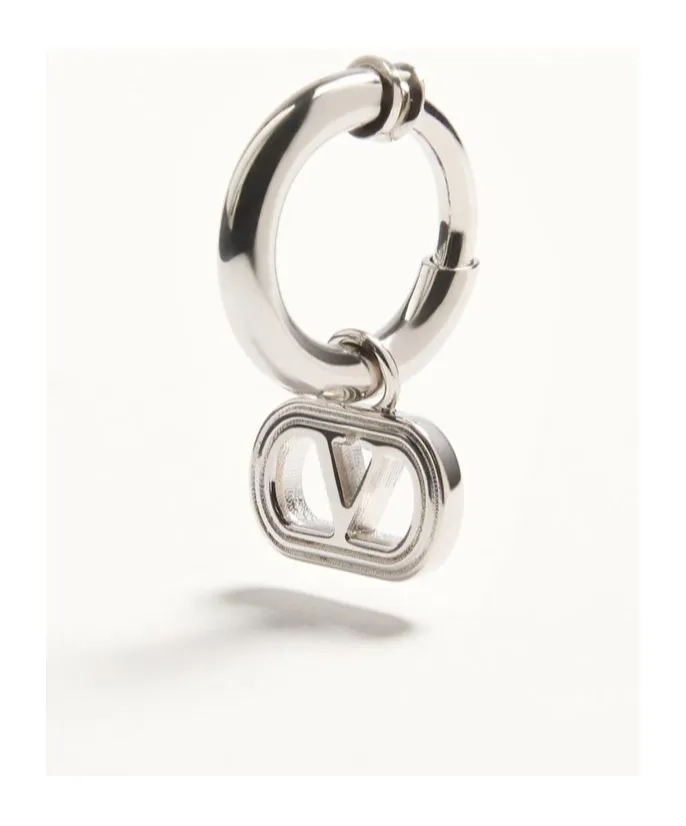 Valentino	Vlogo Signature Embellished Single Earring
