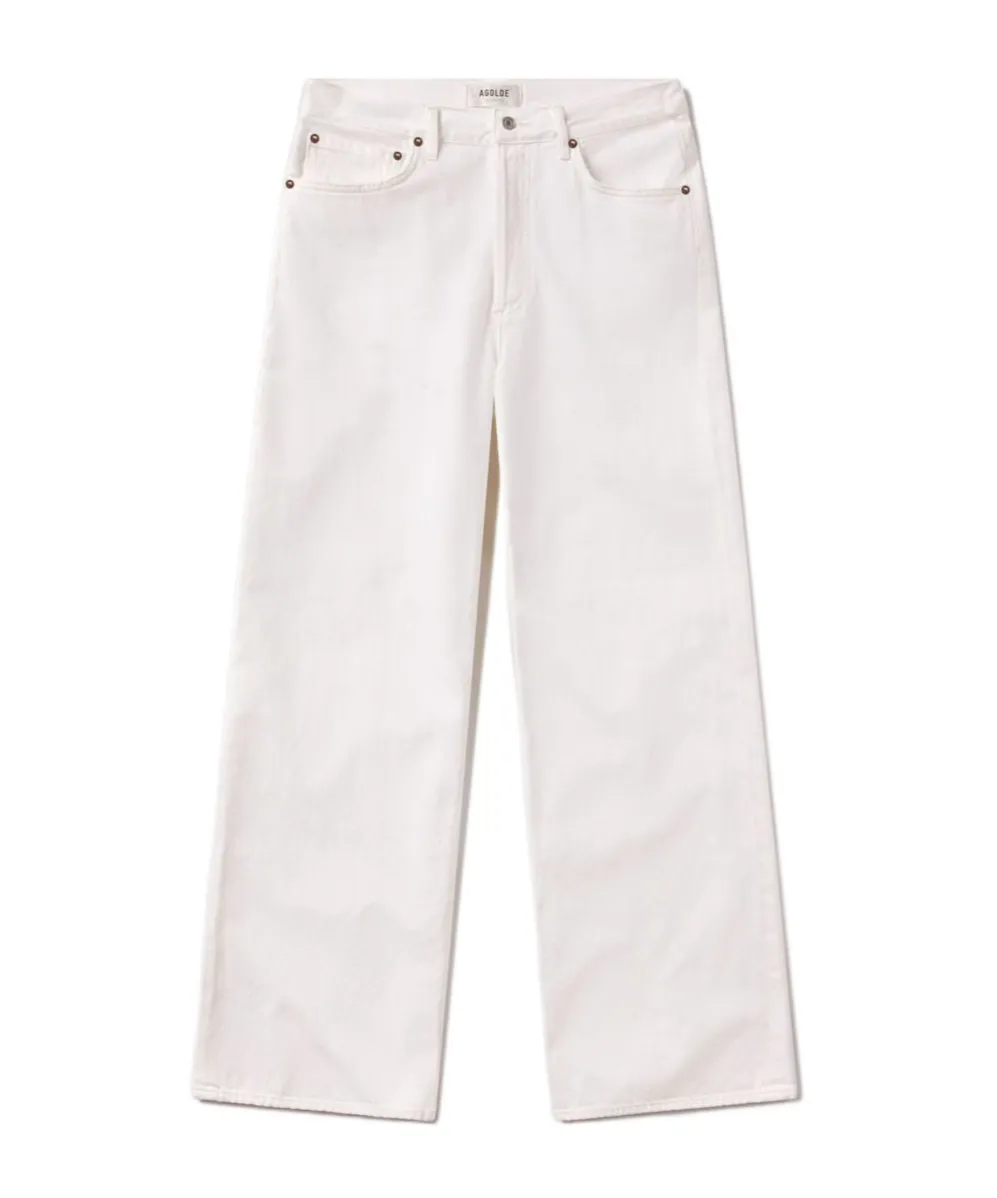 Dame High-Rise Wide-Leg Denim Trousers