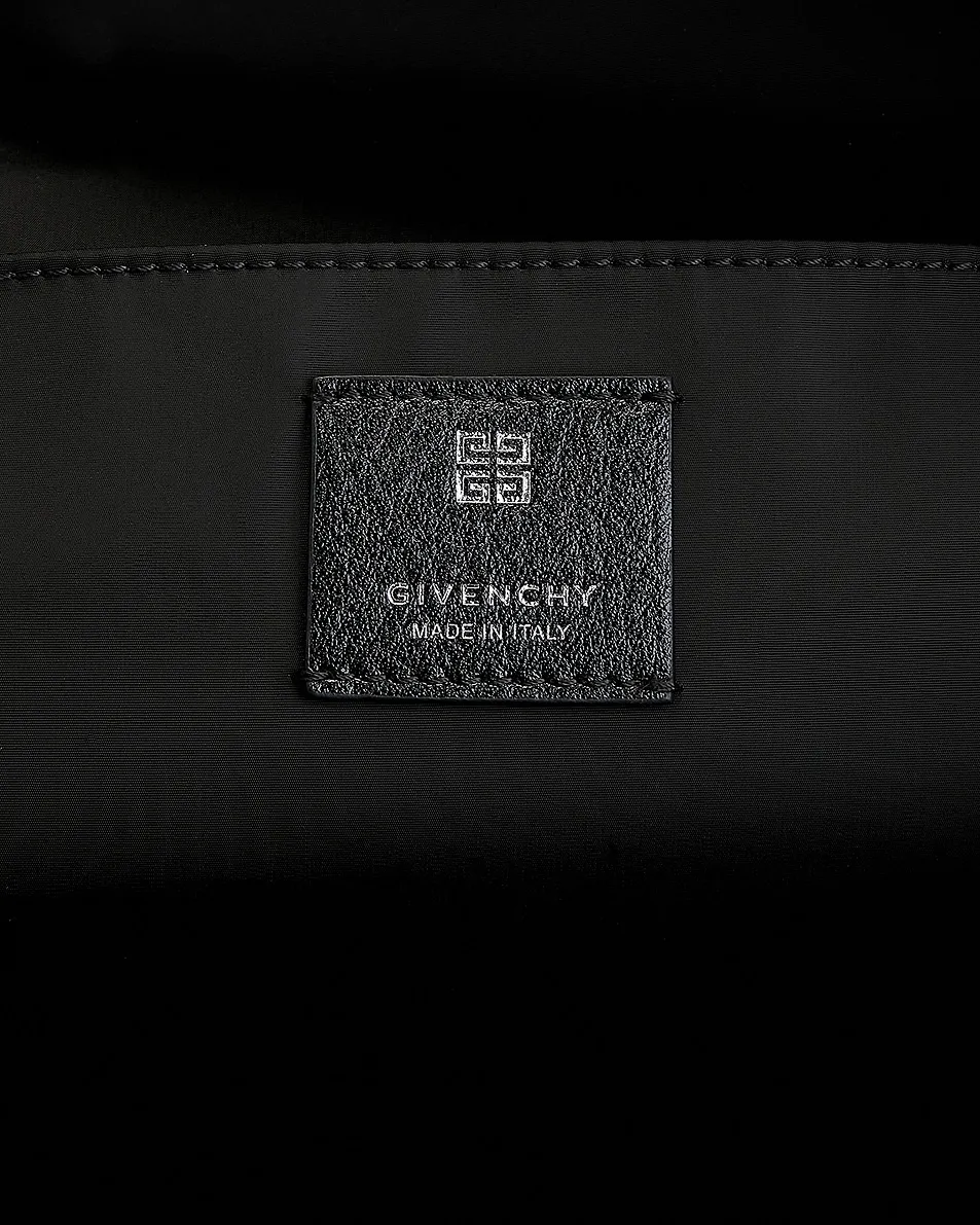 Givenchy Logo Hardware Double-Zip Pouch