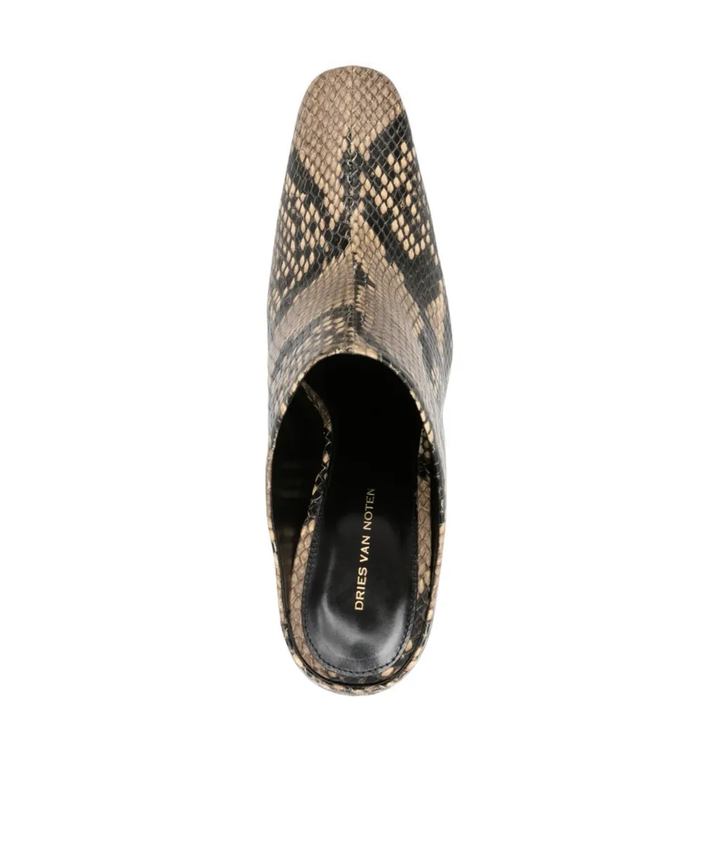Patterned Ankle Boots
