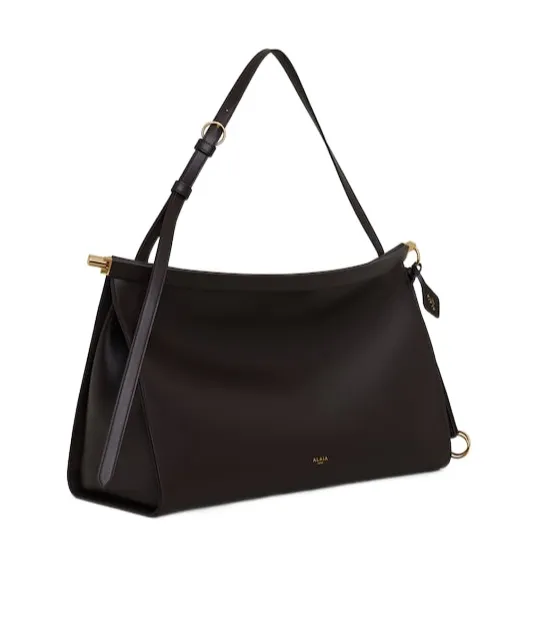Le Click East West Large Bag In Leather