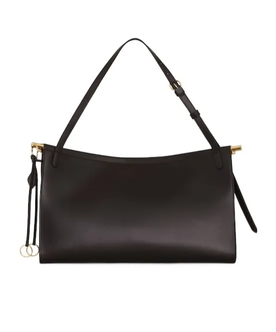 Le Click East West Large Bag In Leather