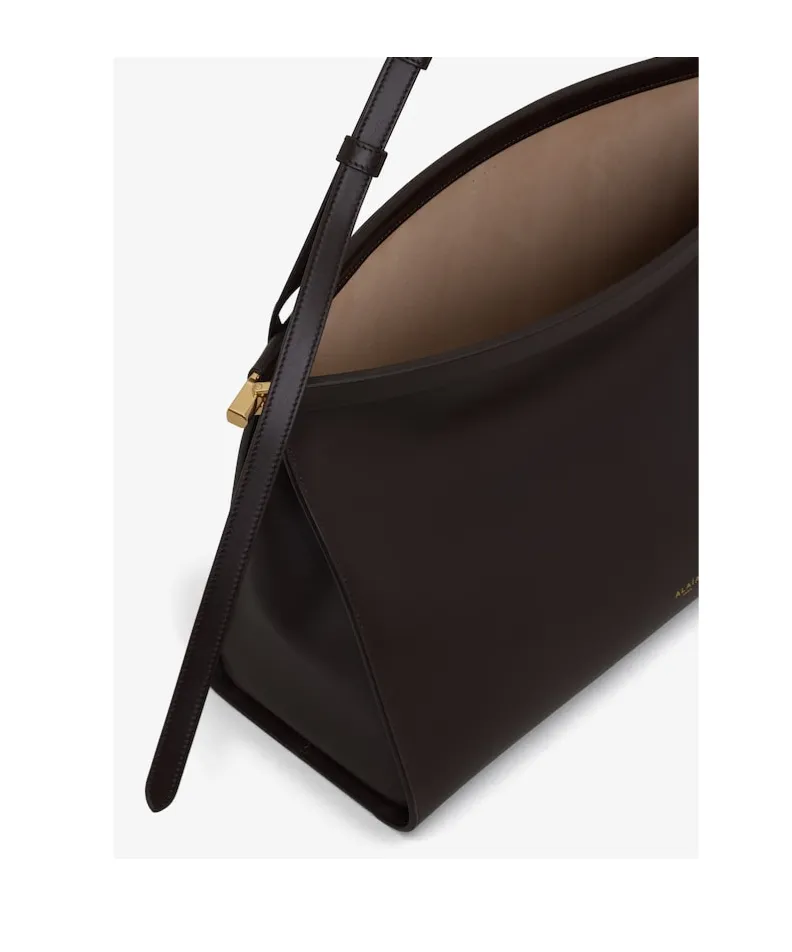 Le Click East West Large Bag In Leather