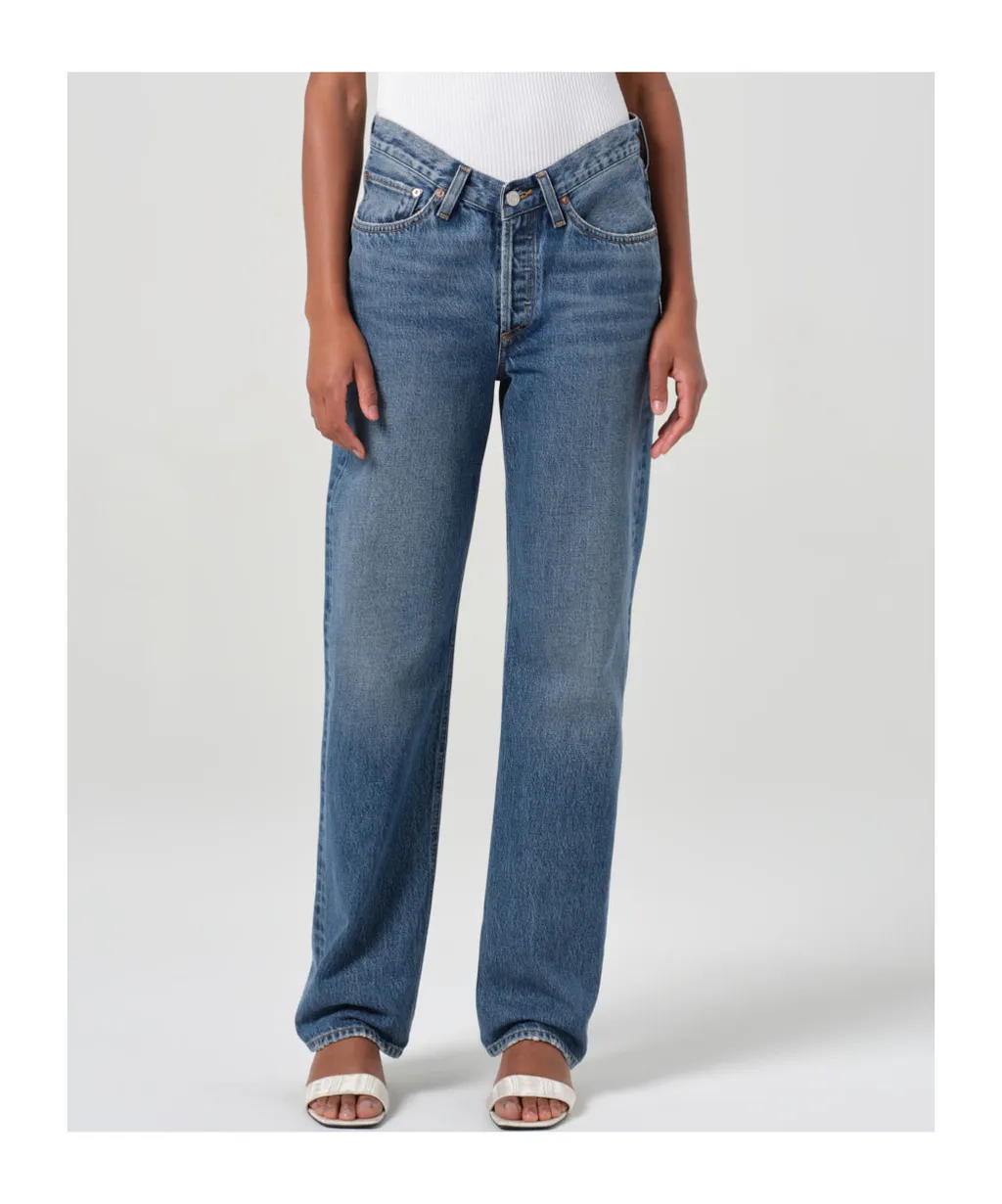 Agolde Kelly V-Waist Jeans