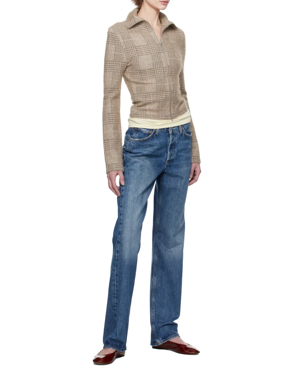 Agolde Kelly V-Waist Jeans