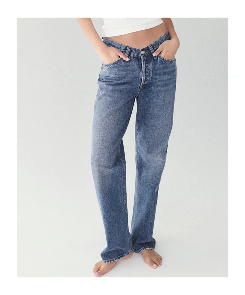 Agolde Kelly V-Waist Jeans