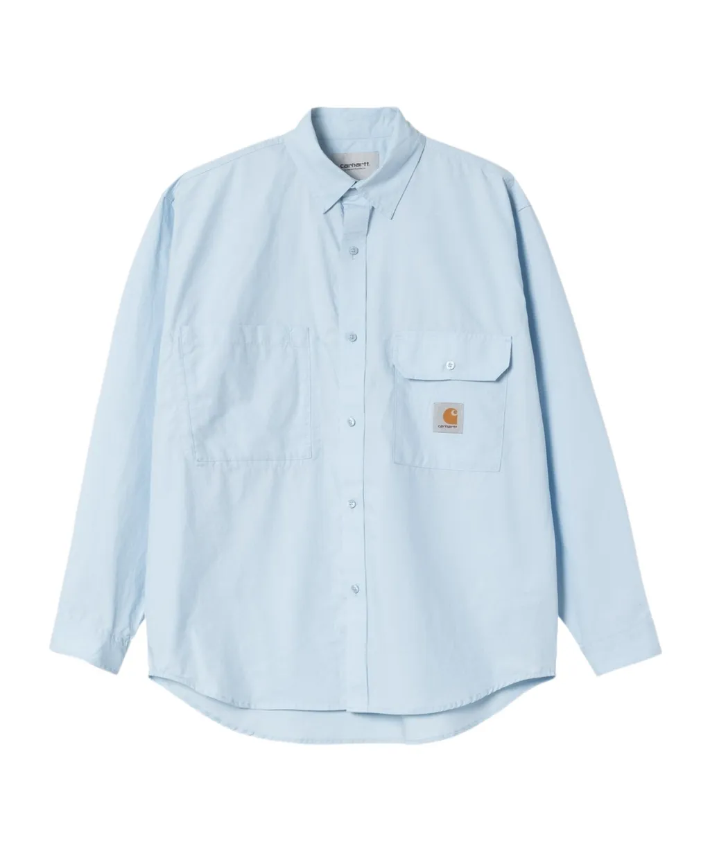 Carhartt Wip Logo-Patch Button-Up Shirt