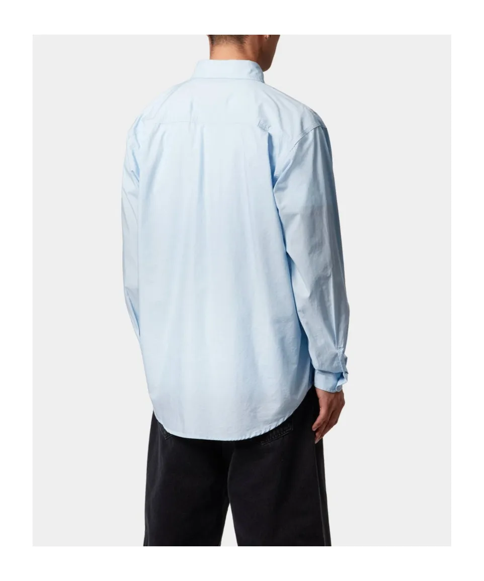 Carhartt Wip Logo-Patch Button-Up Shirt