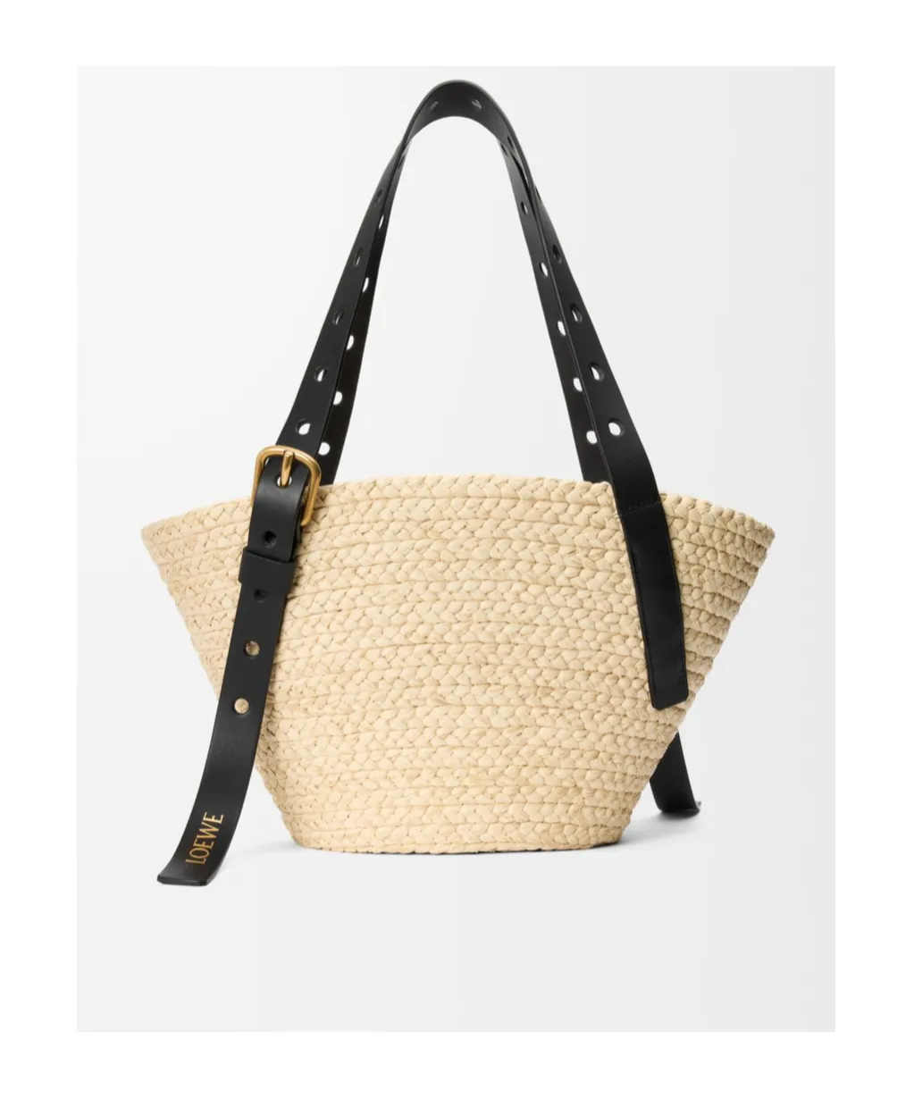 Loewe Small Punch Hole Basket Bag