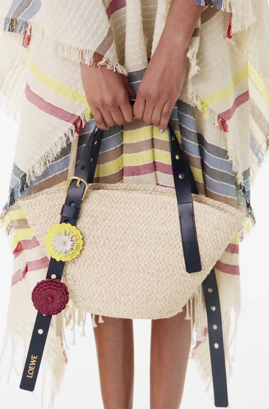 Loewe Small Punch Hole Basket Bag