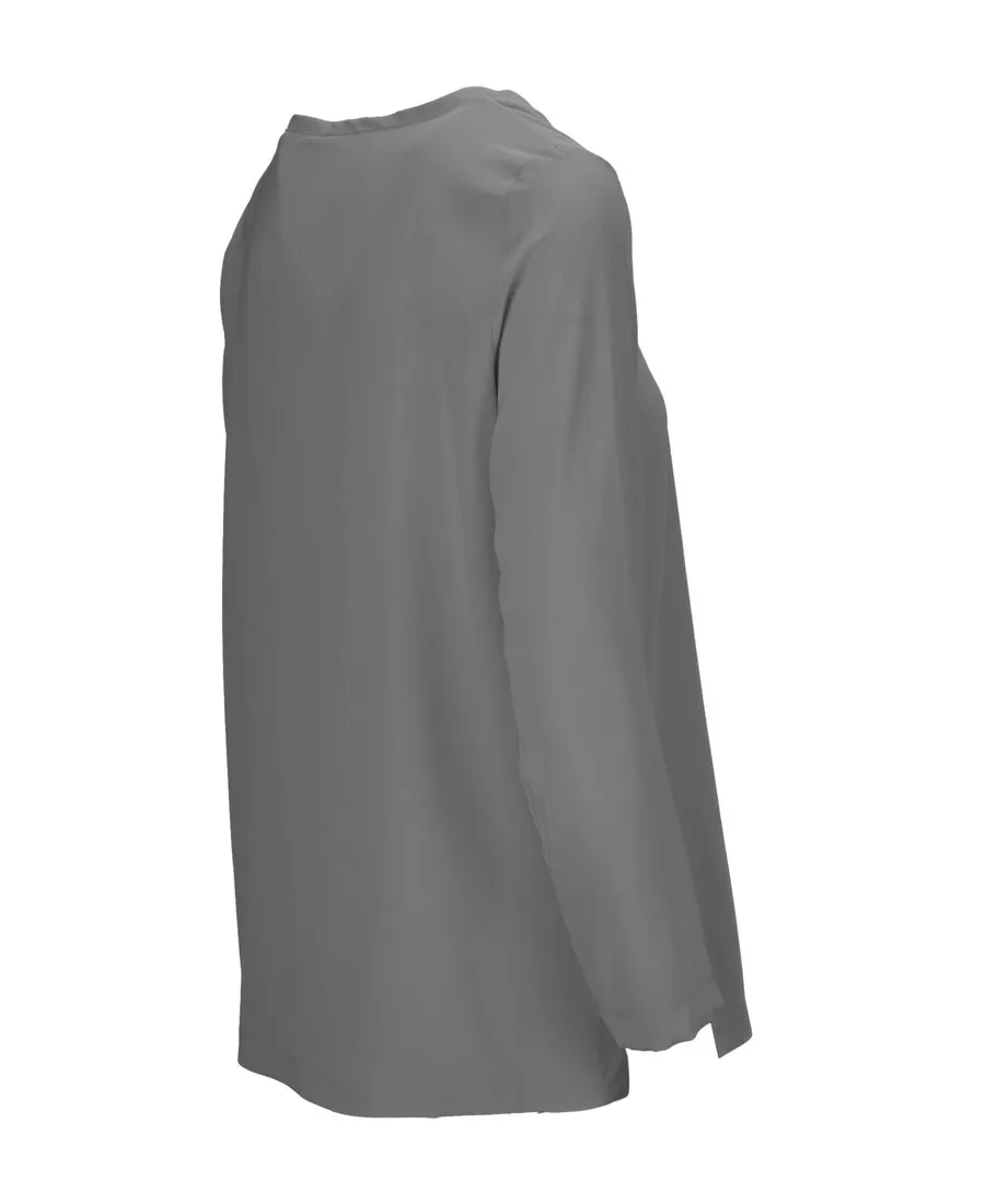 Logo Long-Sleeved Blouse