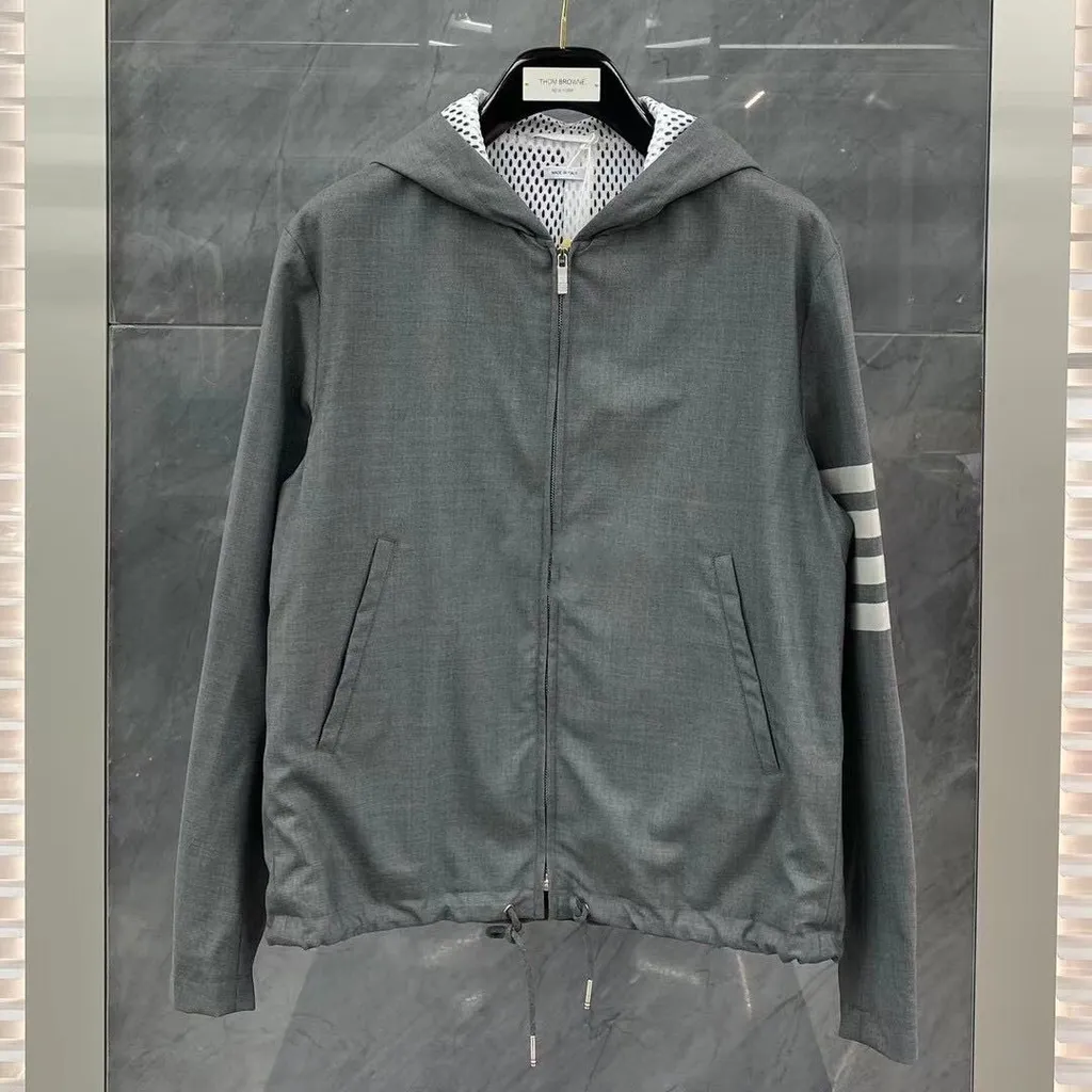 4-Bar Hooded Golf Jacket