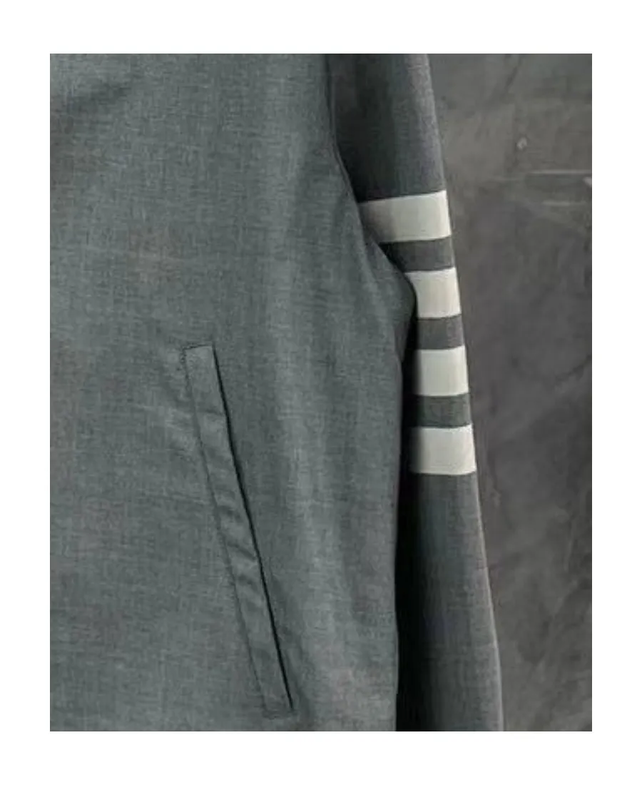 4-Bar Hooded Golf Jacket