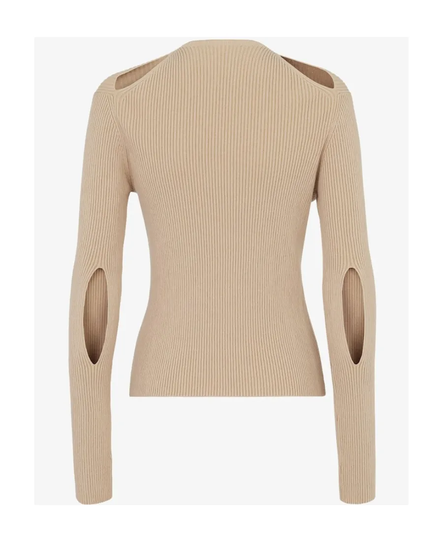 Fendi Buttoned Long-Sleeved Cardigan