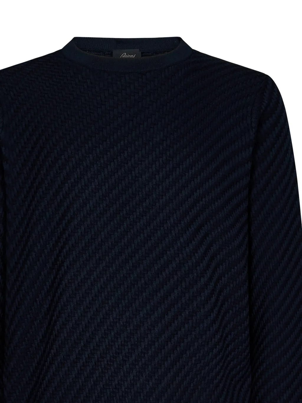 Brioni Trama Weave Crewneck Jumper