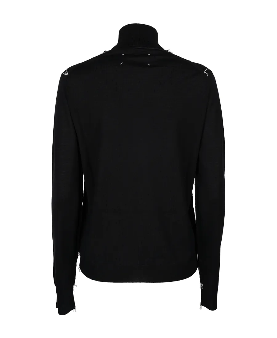 Maison Margiela Roll-Neck Knitted Jumper