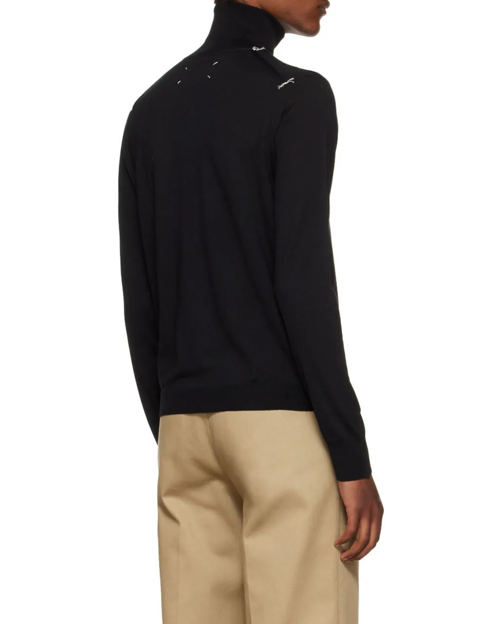 Maison Margiela Roll-Neck Knitted Jumper