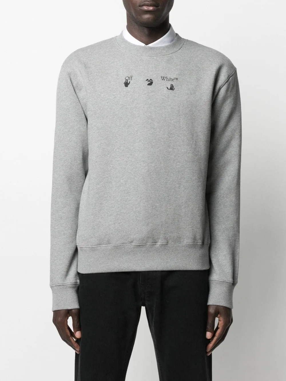 Arrows Logo Print Sweatshirt