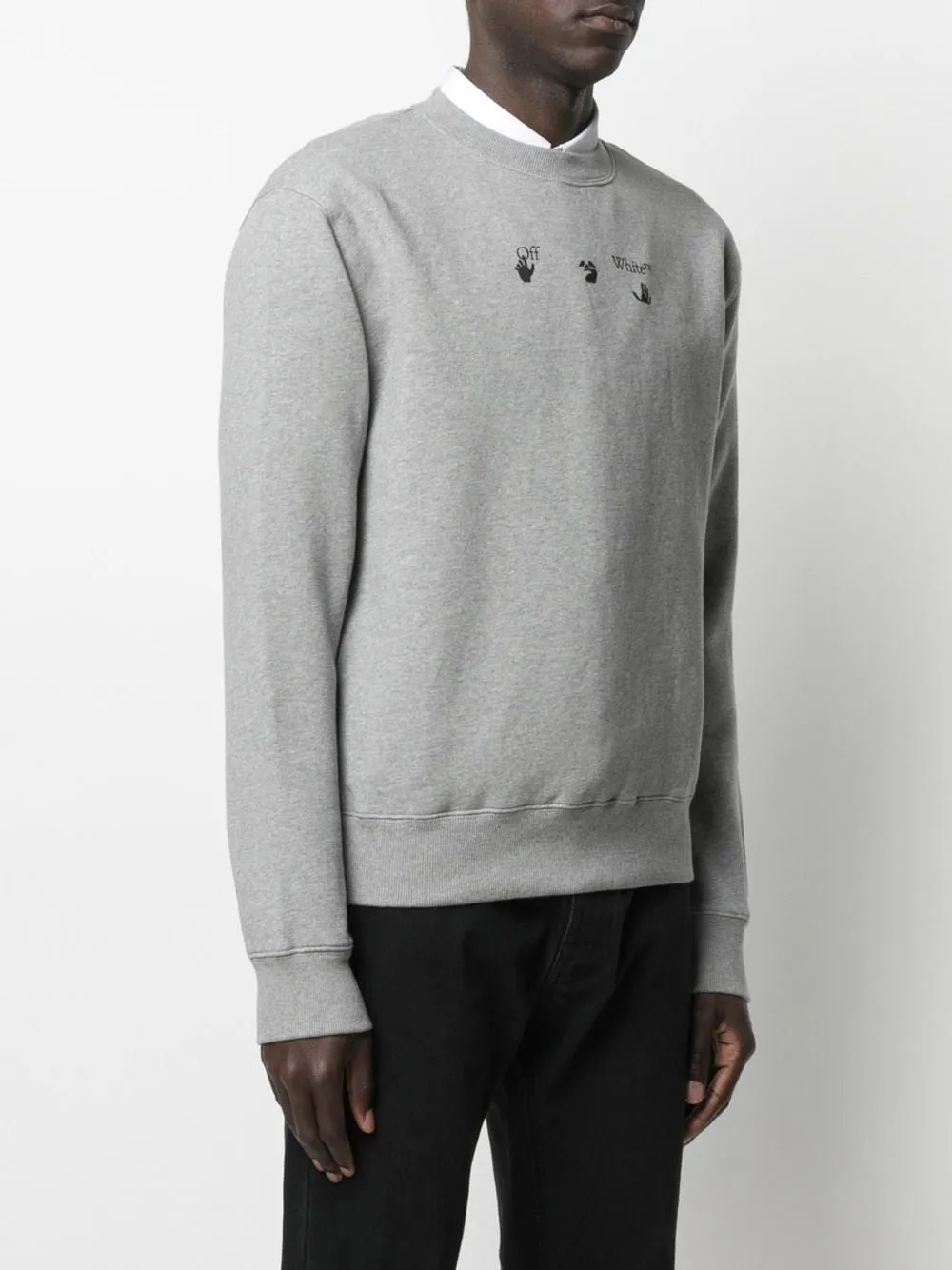 Arrows Logo Print Sweatshirt