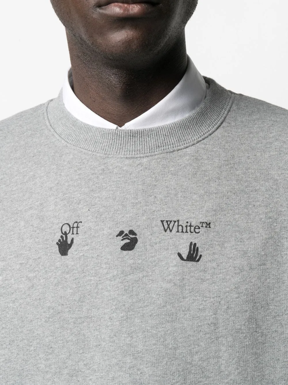 Arrows Logo Print Sweatshirt