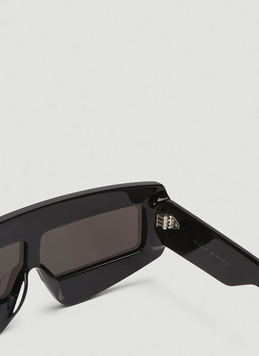 Rick Owens Phleg Shield Sunglasses