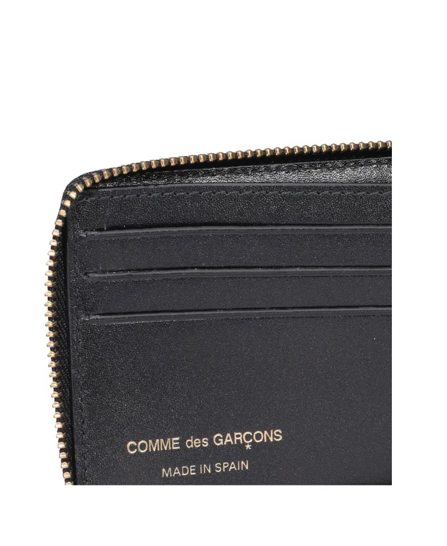 Leather Line Zip Wallet