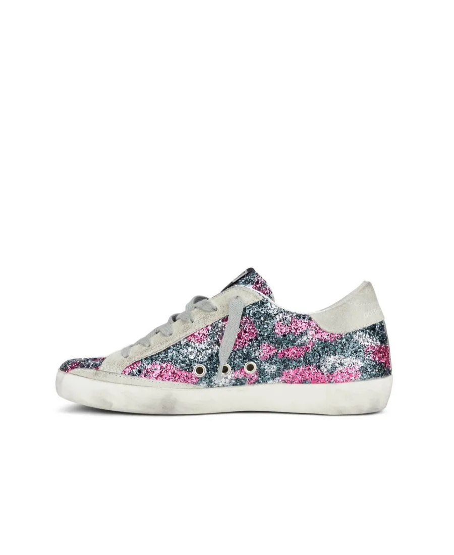 Superstar Glitter-Effect Sneakers