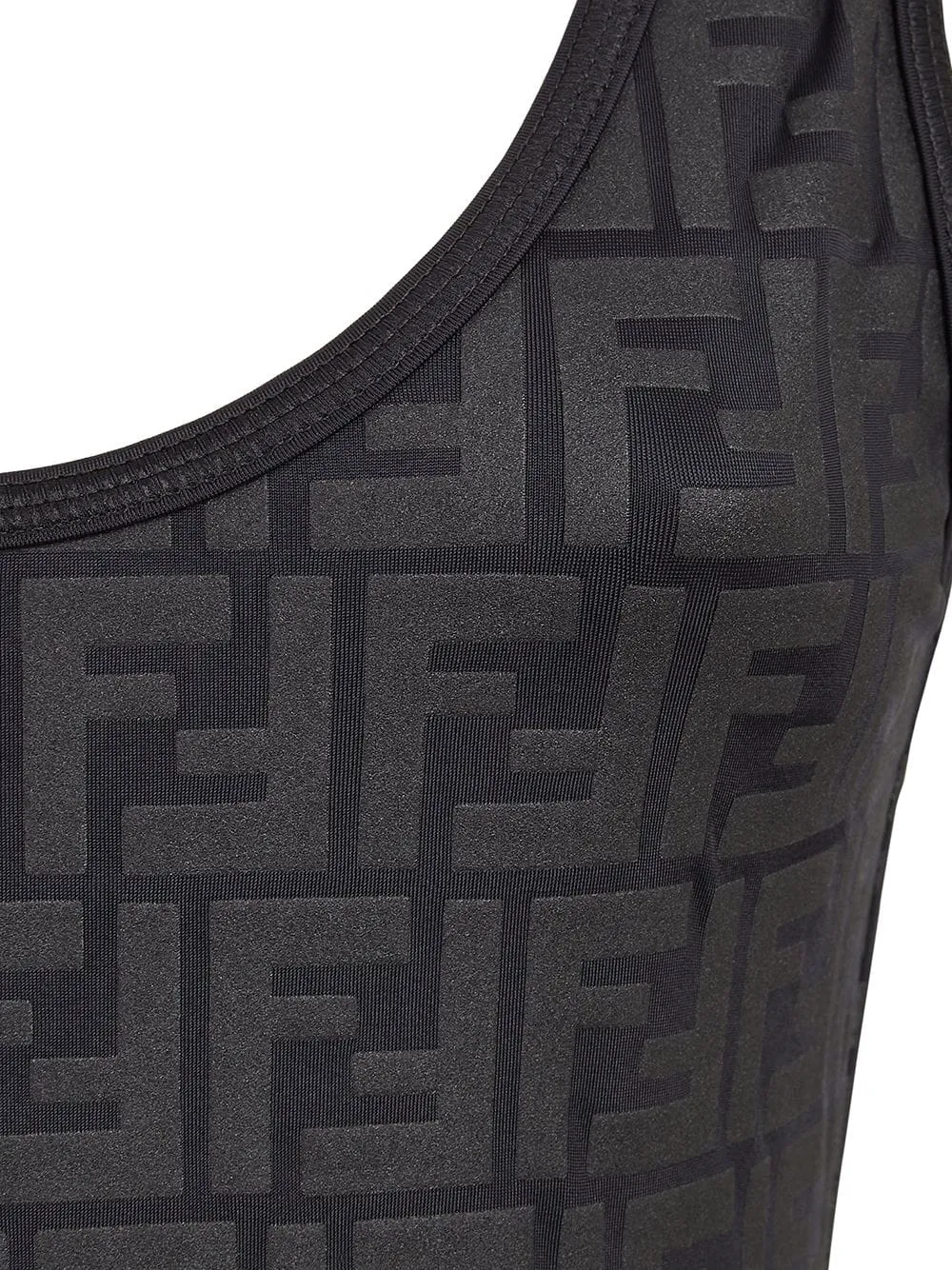 Ff-Logo Print Swimsuit
