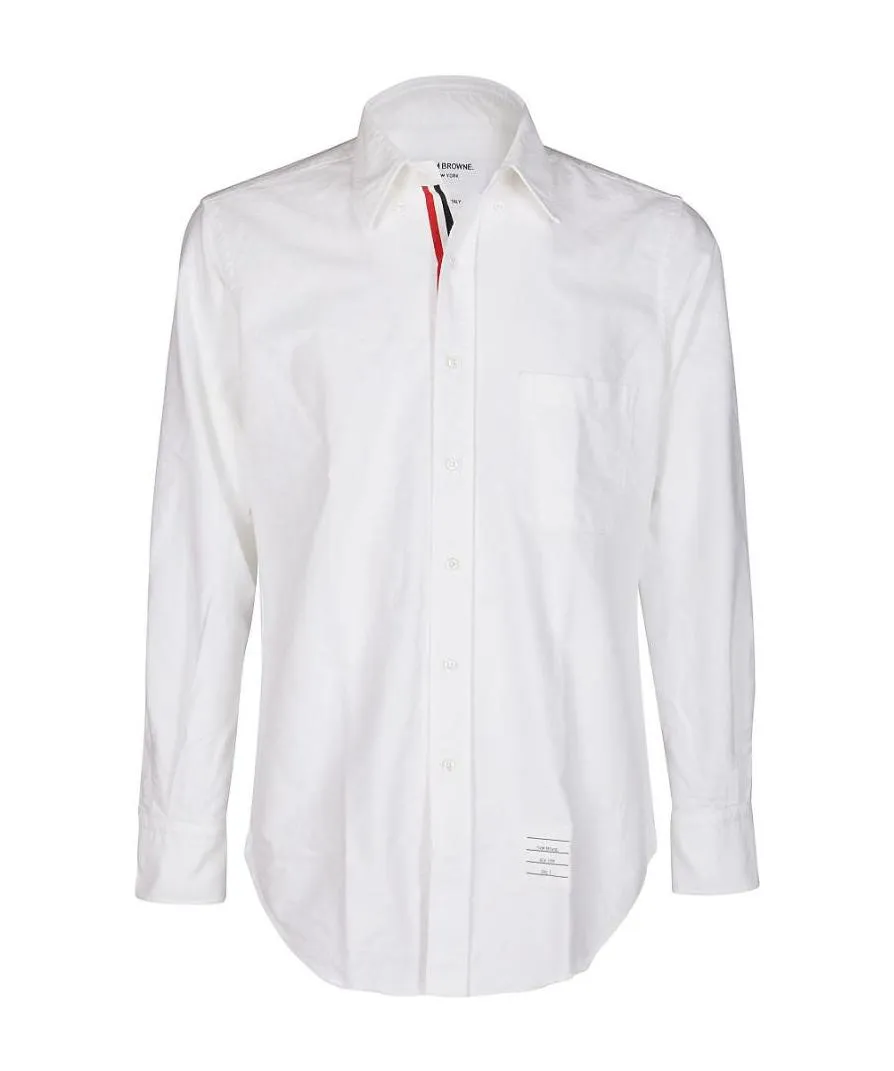 Thom Browne Collared Button-Up Oxford Shirt