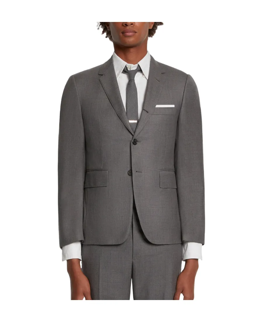 Thom Browne Super 120S Single-Breasted Tailored Blazer