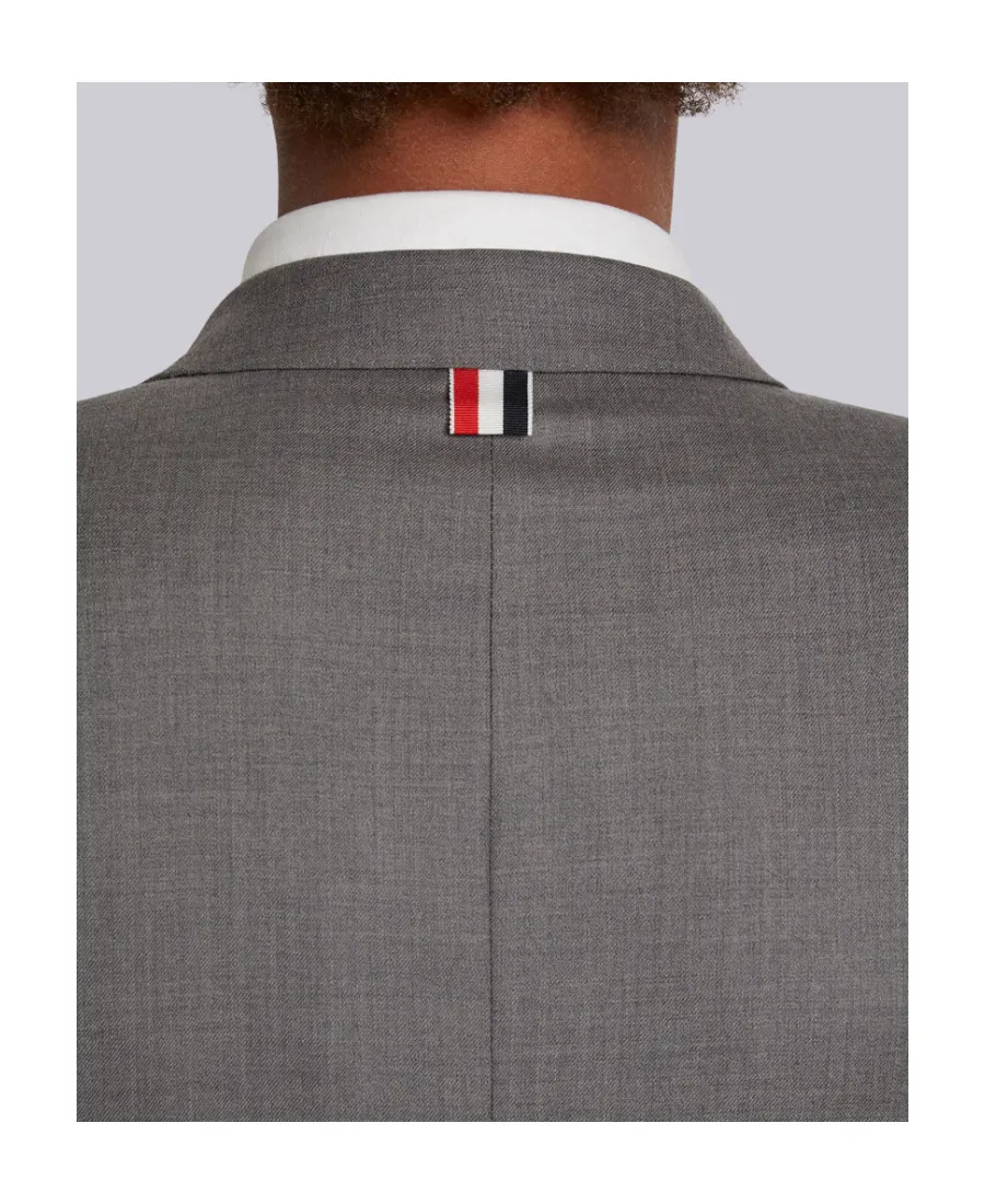 Thom Browne Super 120S Single-Breasted Tailored Blazer