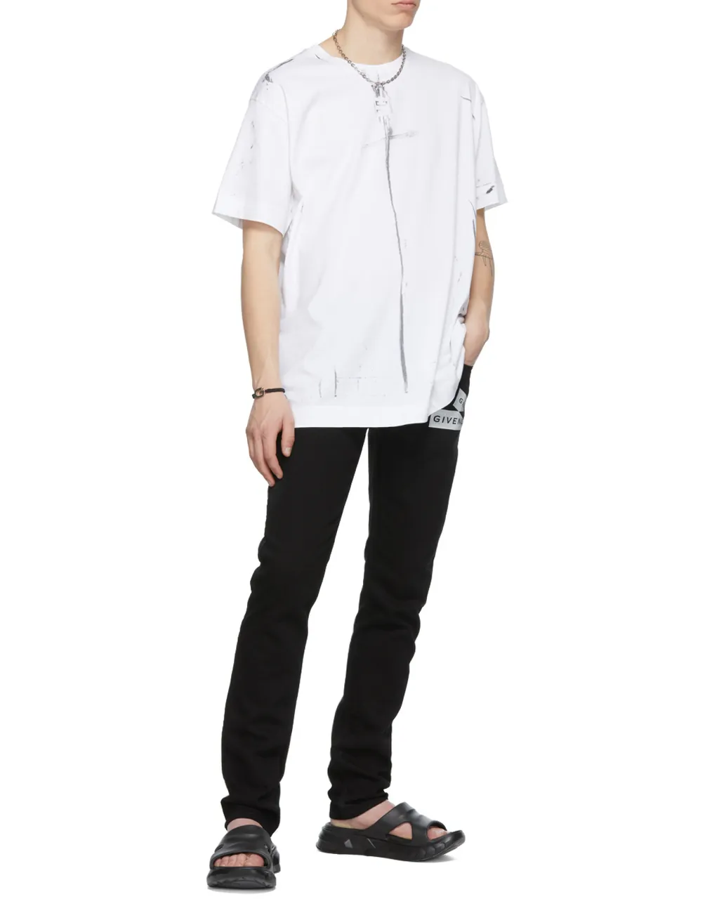 Givenchy Trompe-L' Oeil Effect T-Shirt