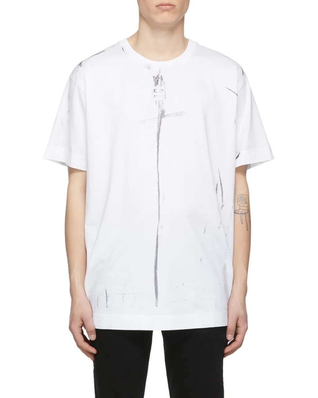 Givenchy Trompe-L' Oeil Effect T-Shirt