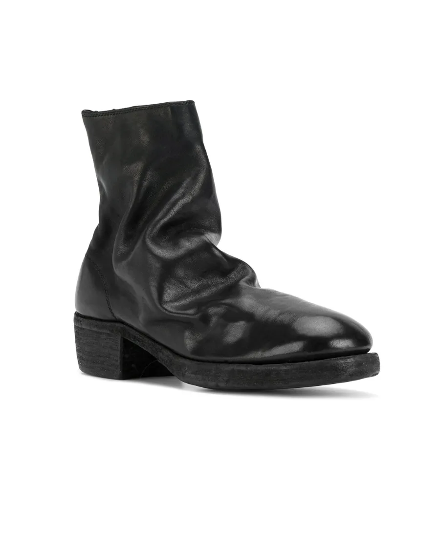 Soft Zipped Ankle Boots