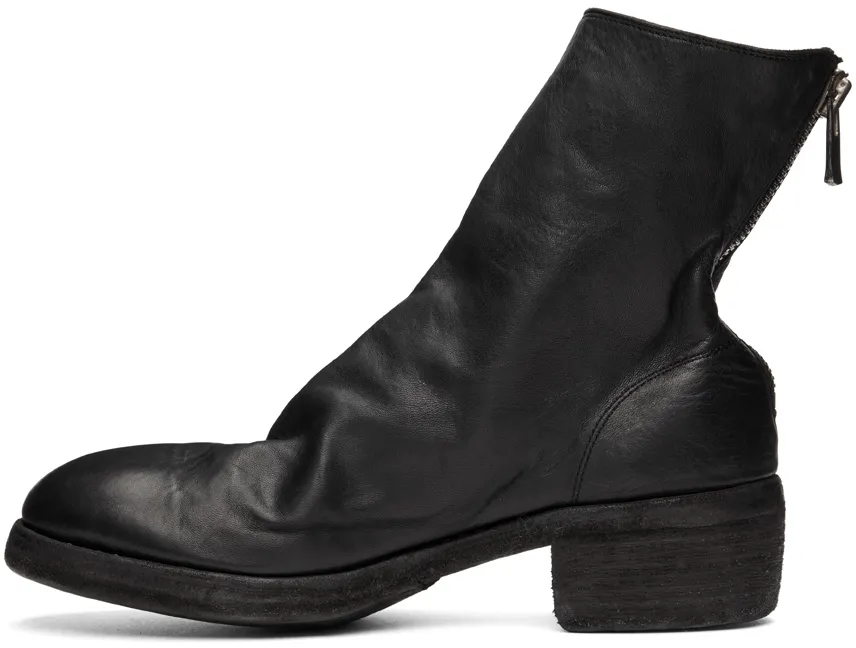 Soft Zipped Ankle Boots