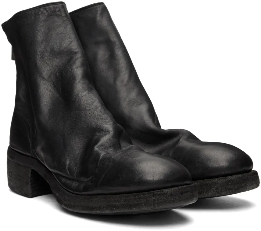 Soft Zipped Ankle Boots